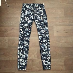 Lululemon floral leggings 7/8